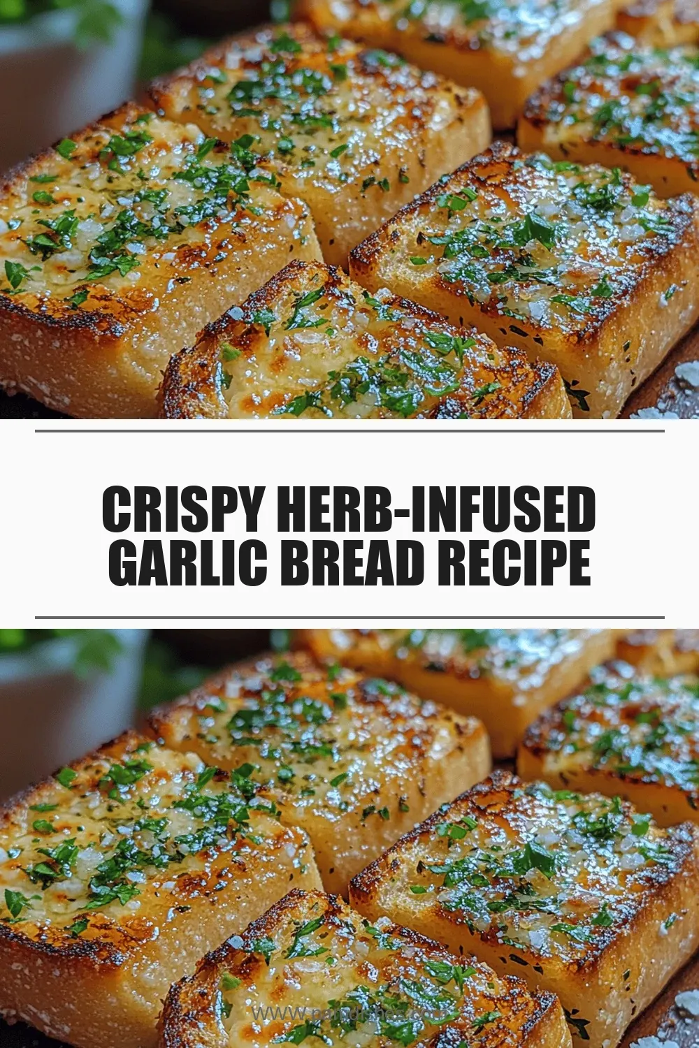 Crispy Herb-Infused Garlic Bread Recipe