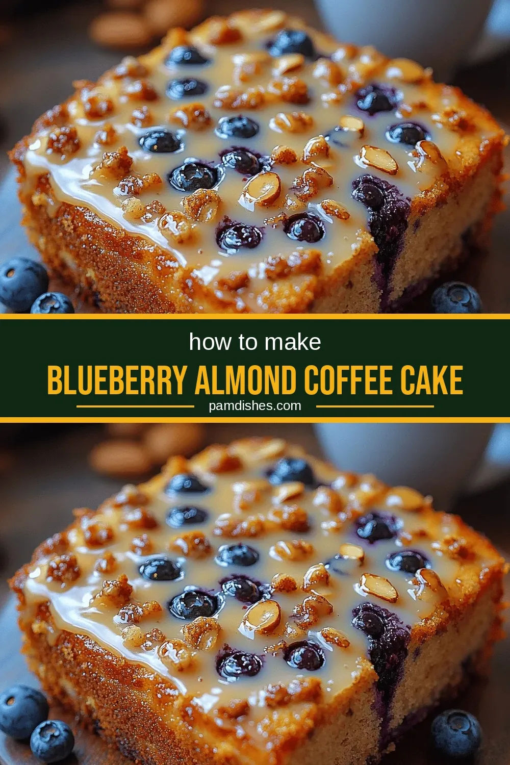 Blueberry Almond Coffee Cake Recipe: A Culinary Delight