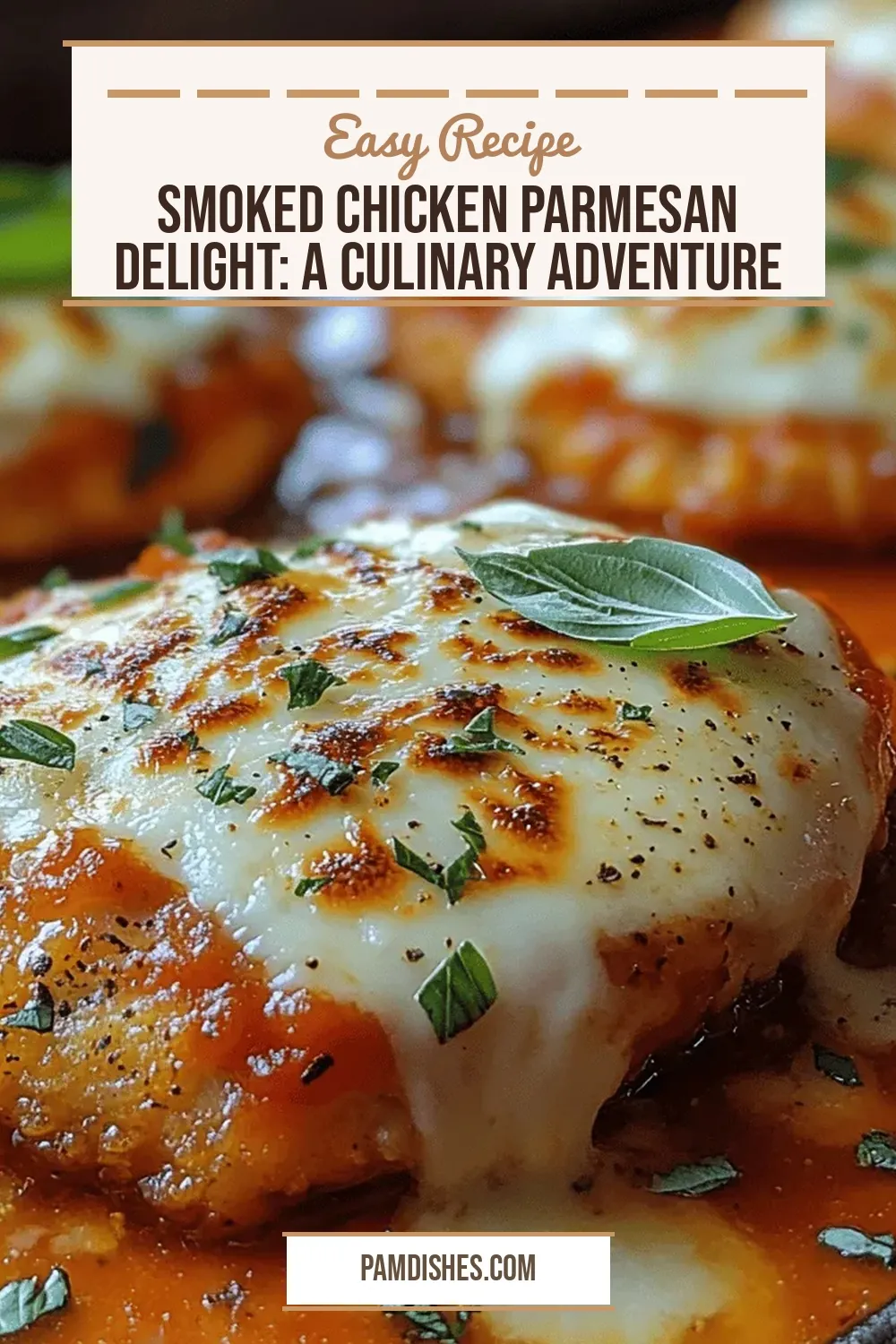 Smoked Chicken Parmesan Delight: A Culinary Adventure