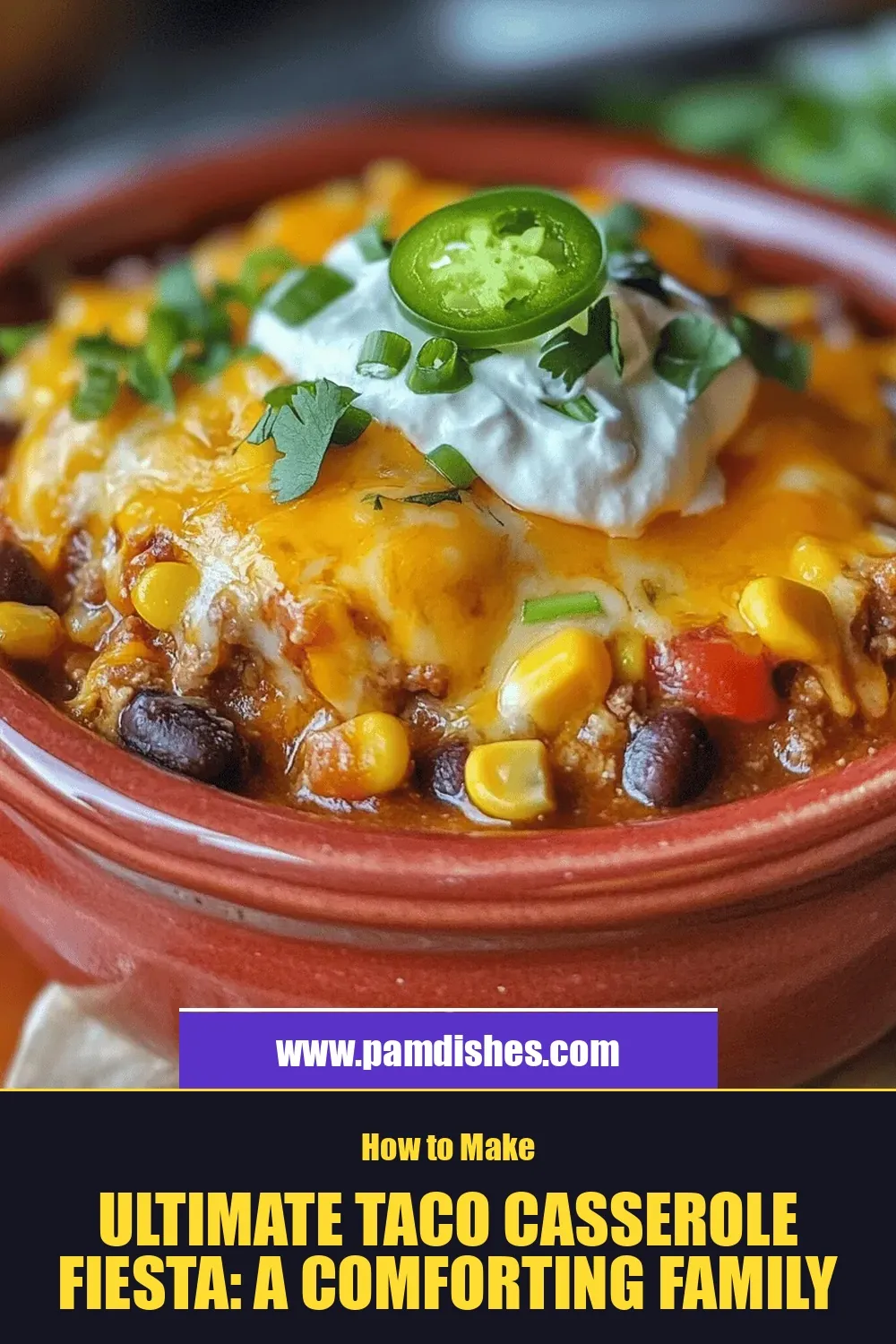 Ultimate Taco Casserole Fiesta: A Comforting Family Favorite