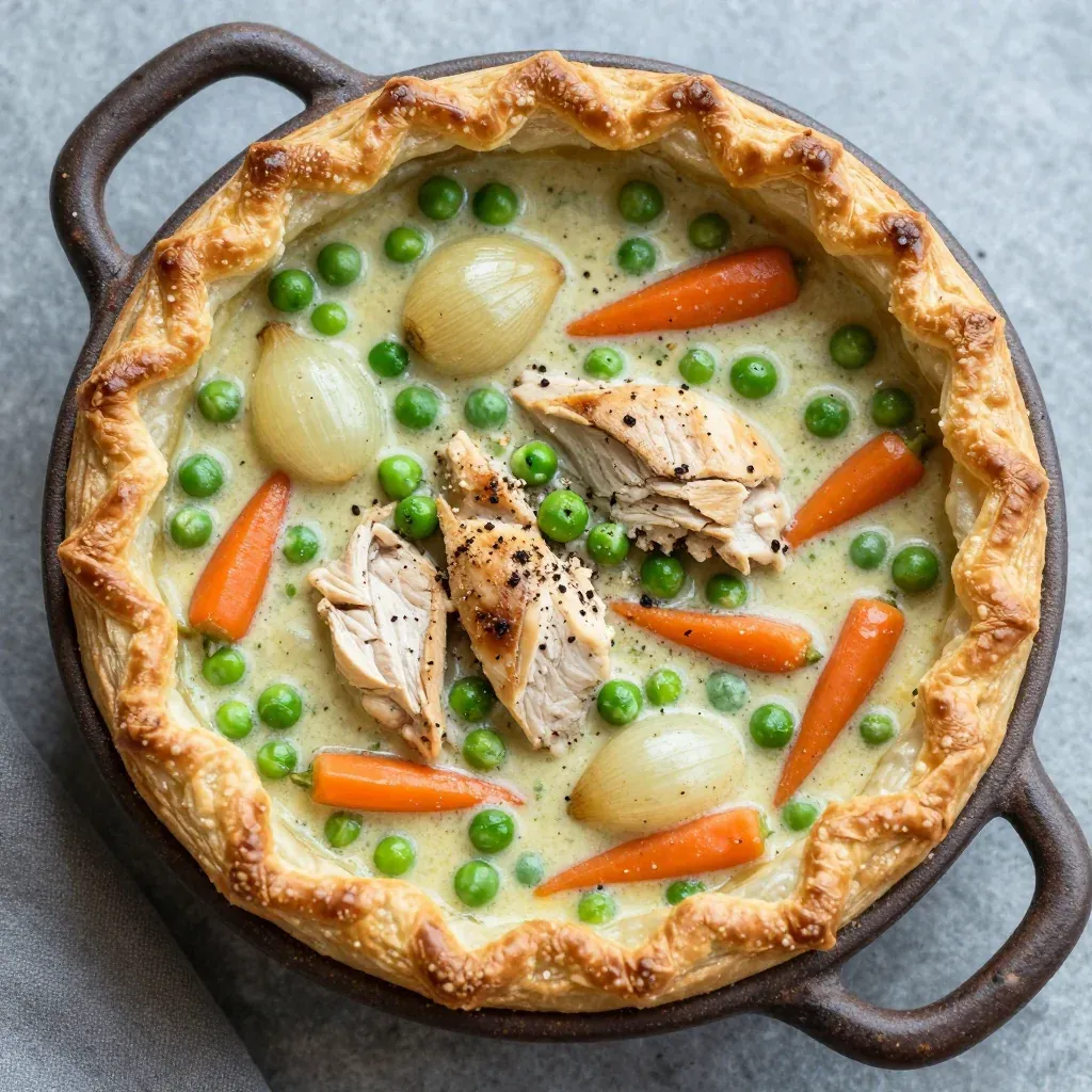Freezer-Friendly Chicken Pot Pie for Cozy January Nights