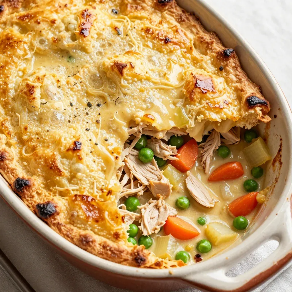 Freezer Friendly Chicken Pot Pie Casserole for Comfort
