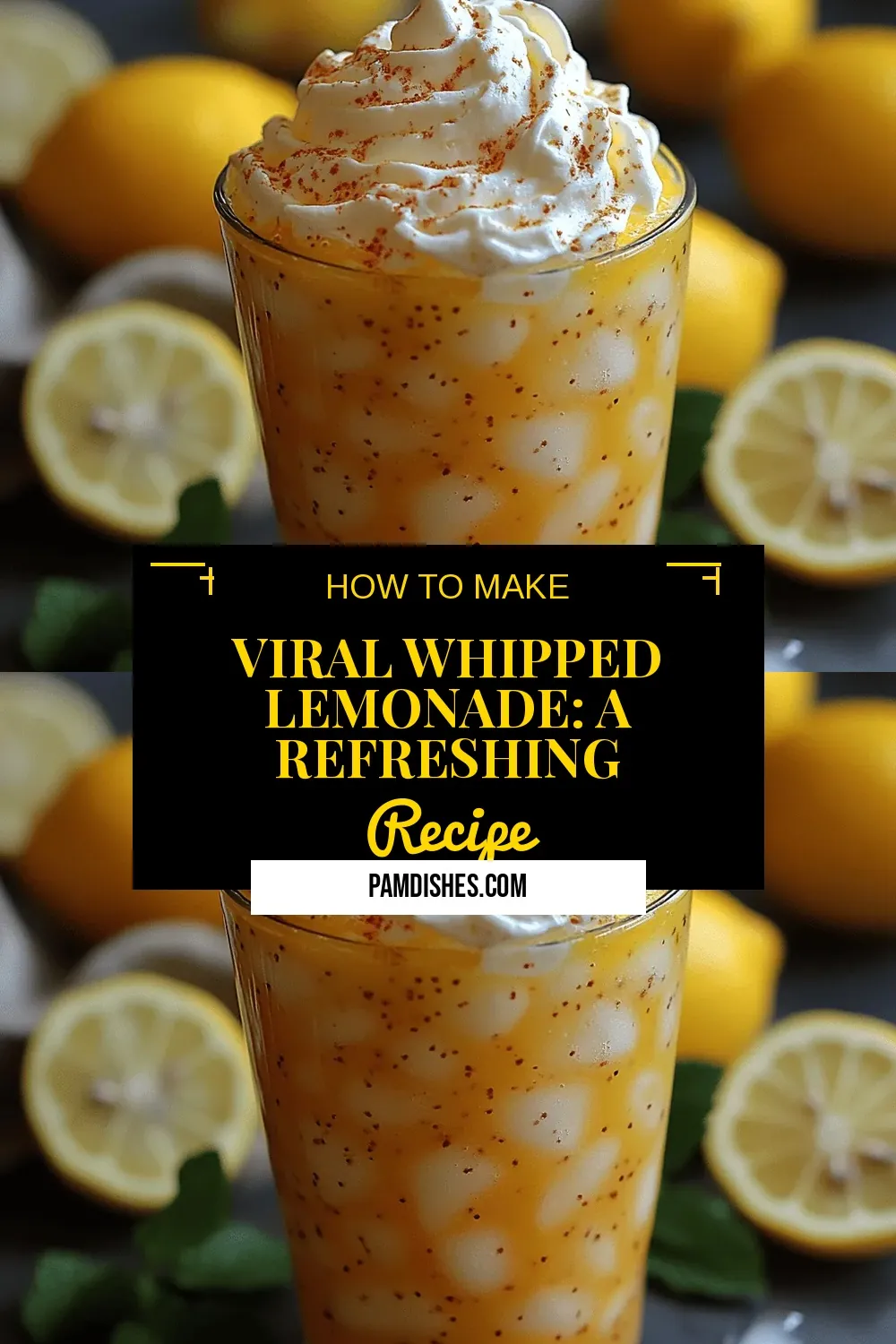 Viral Whipped Lemonade: A Refreshing Creamy Delight