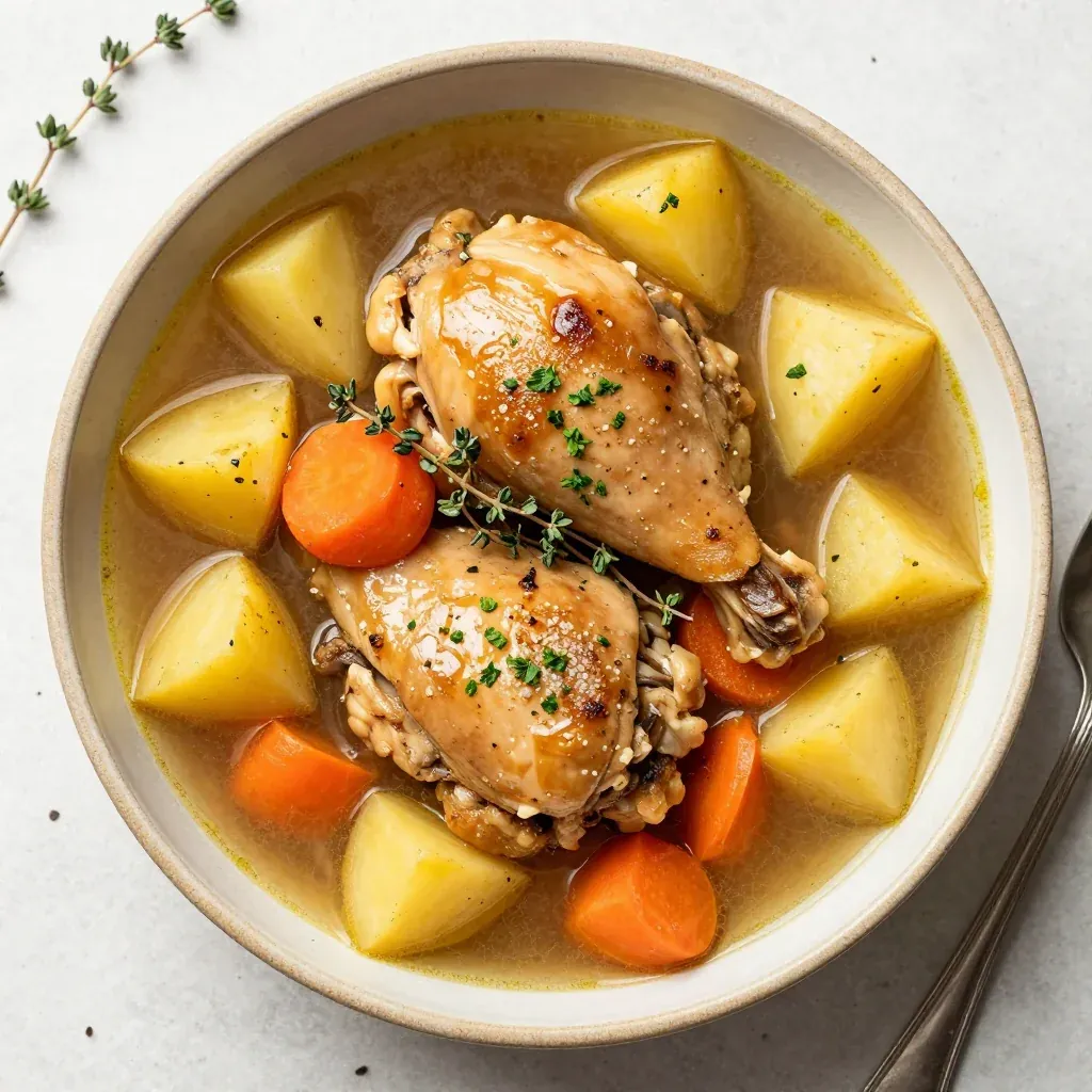 Slow Cooker Chicken and Potato Stew for Cozy Evenings