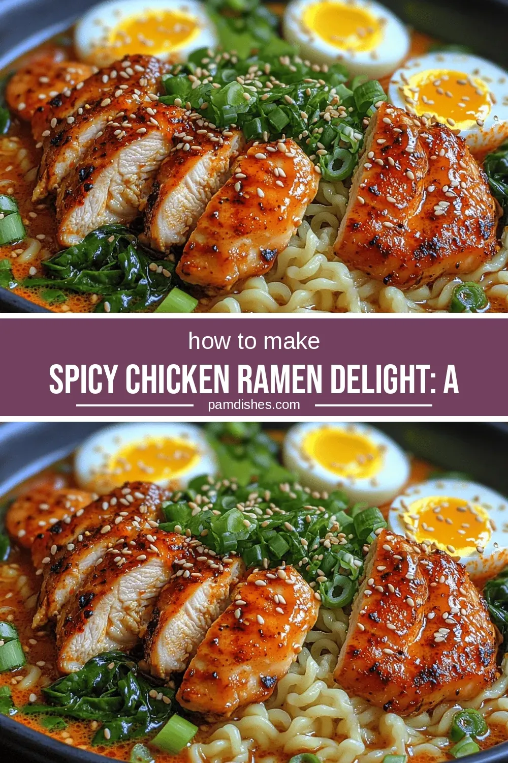 Spicy Chicken Ramen Delight: A Flavorful Journey into Comfort Food
