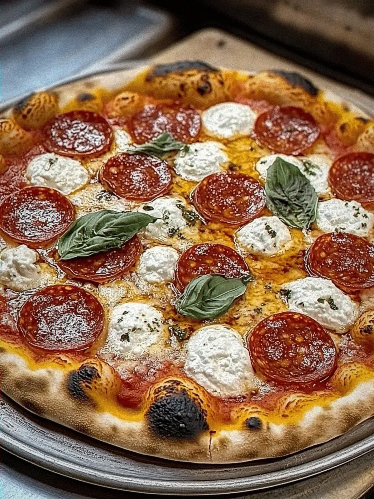 Irresistible Hot Honey Pepperoni Ricotta Pizza You’ll Love
