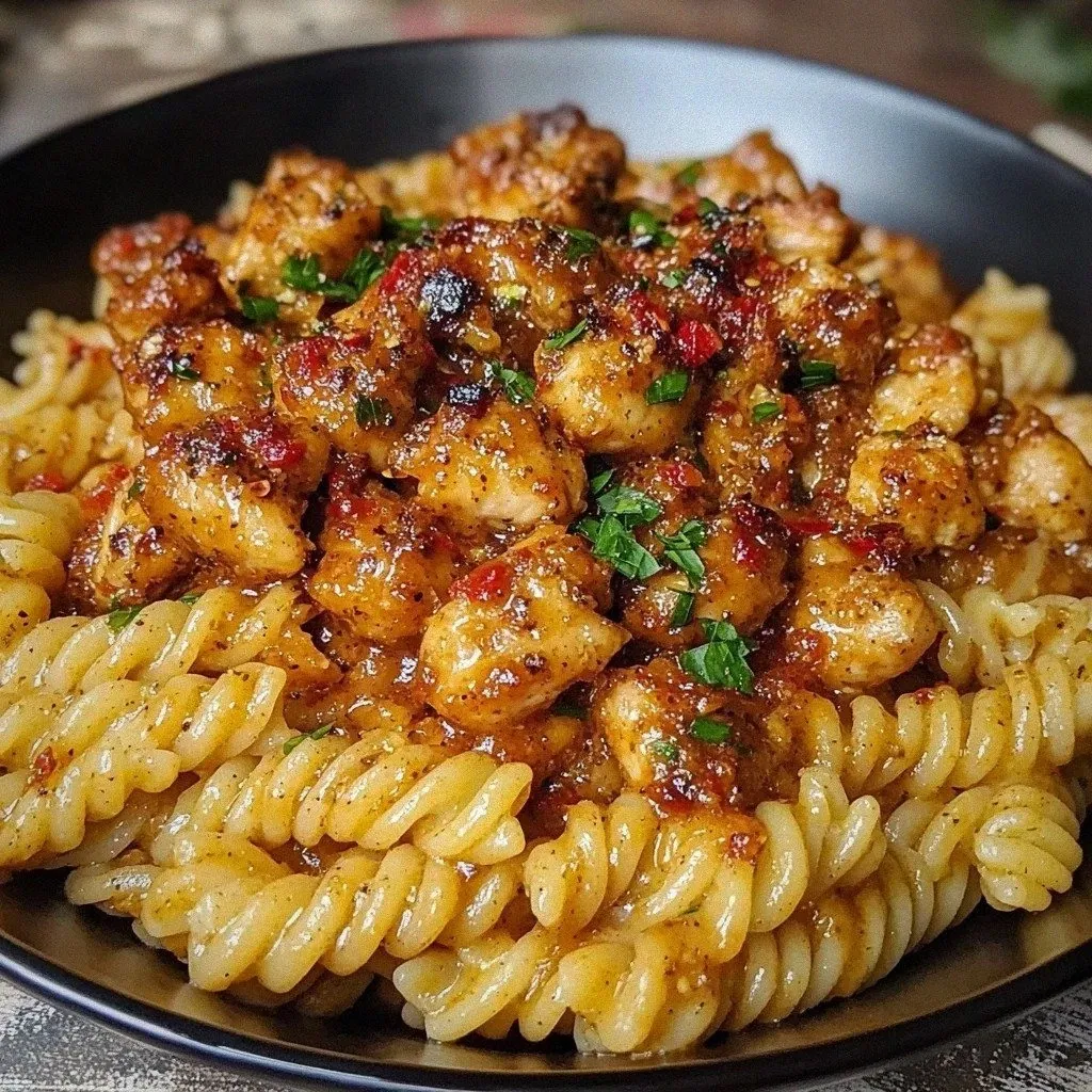 Create a Flavorful Honey Pepper Chicken Pasta in Just 30 Minutes!