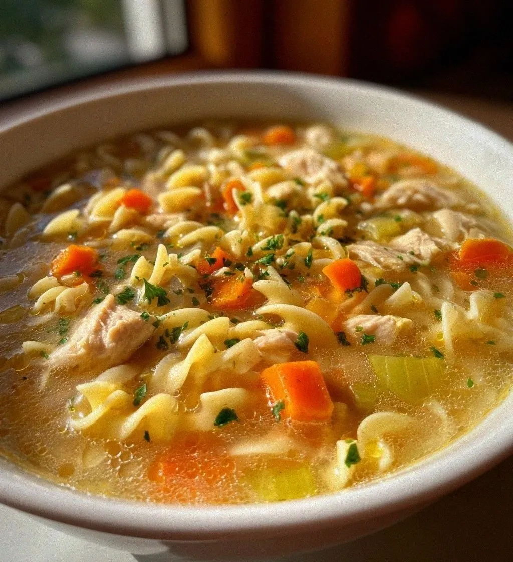 30-Minute Chicken Noodle Rice Soup That Comforts Like a Hug