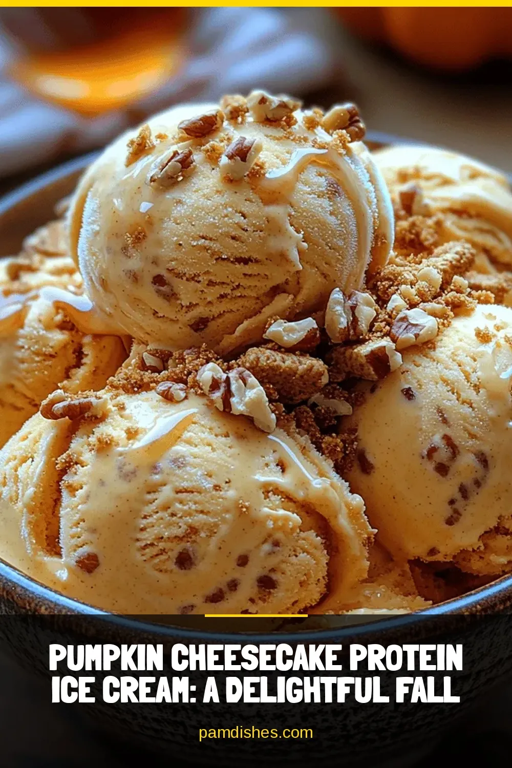 Pumpkin Cheesecake Protein Ice Cream: A Delightful Fall Treat