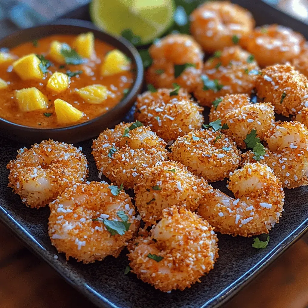 Coconut Crusted Shrimp with Pineapple Sauce: A Flavorful Fusion