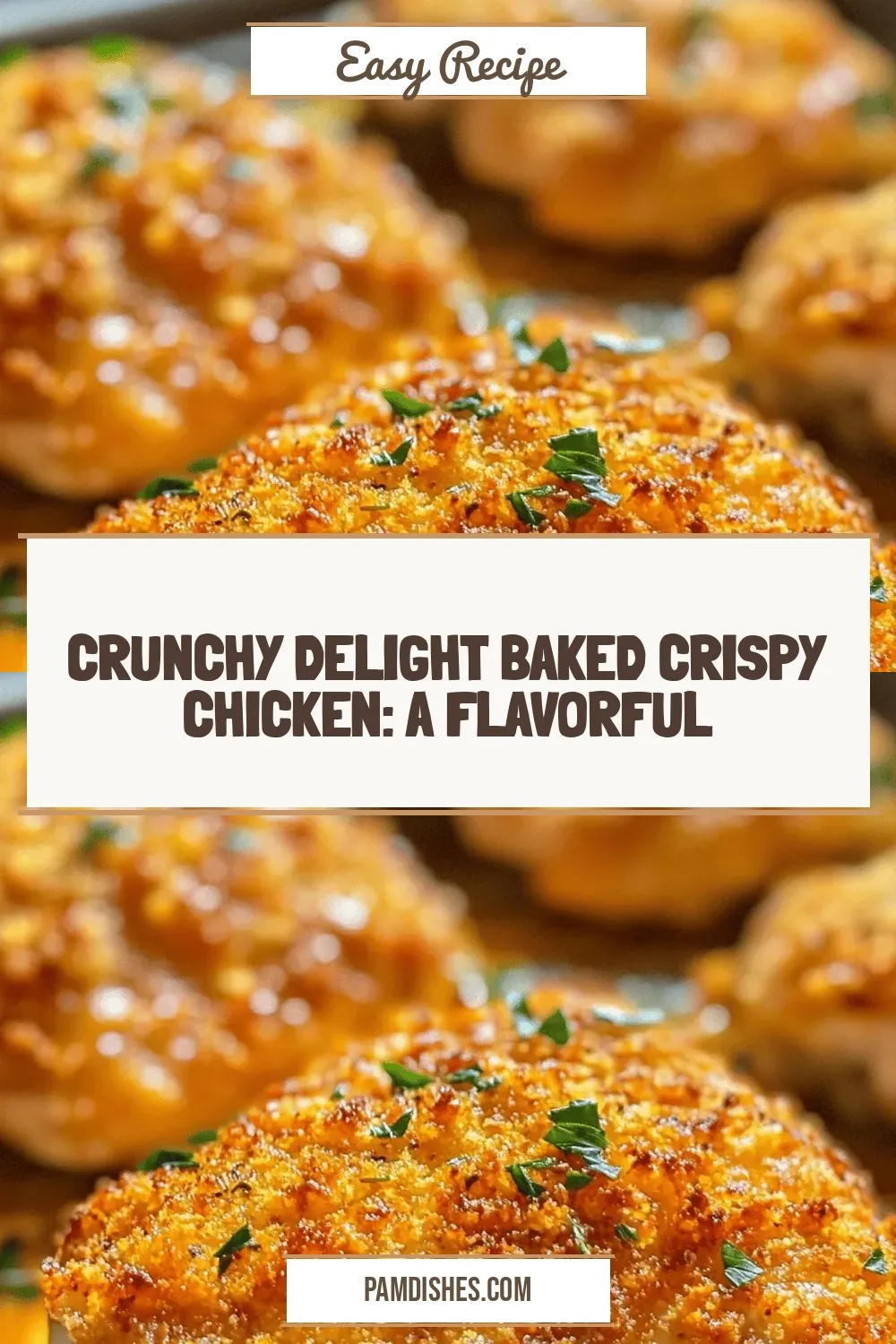 Crunchy Delight Baked Crispy Chicken: A Flavorful Oven-Baked Alternative