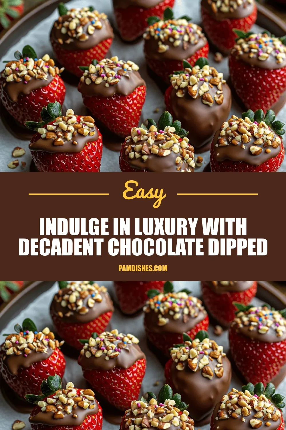 Indulge in Luxury with Decadent Chocolate Dipped Strawberries