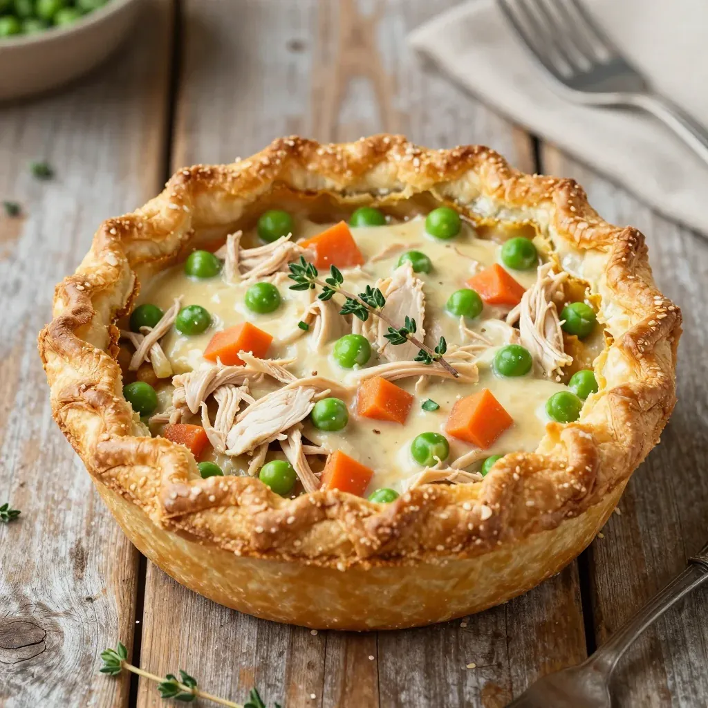 Freezer-Friendly Chicken Pot Pie for Cozy January Nights