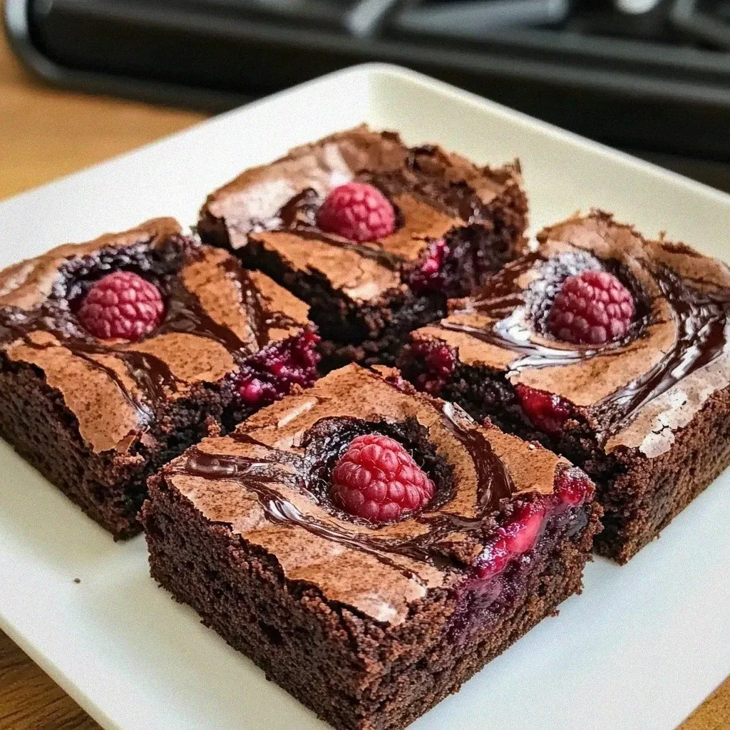 Create Irresistibly Decadent Raspberry Swirl Brownies Today!