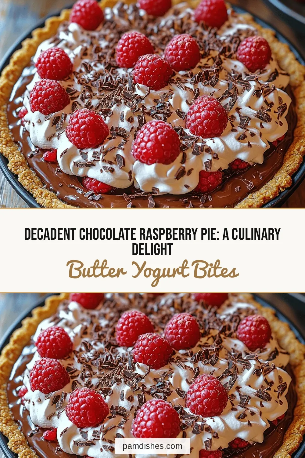 Decadent Chocolate Raspberry Pie: A Culinary Delight