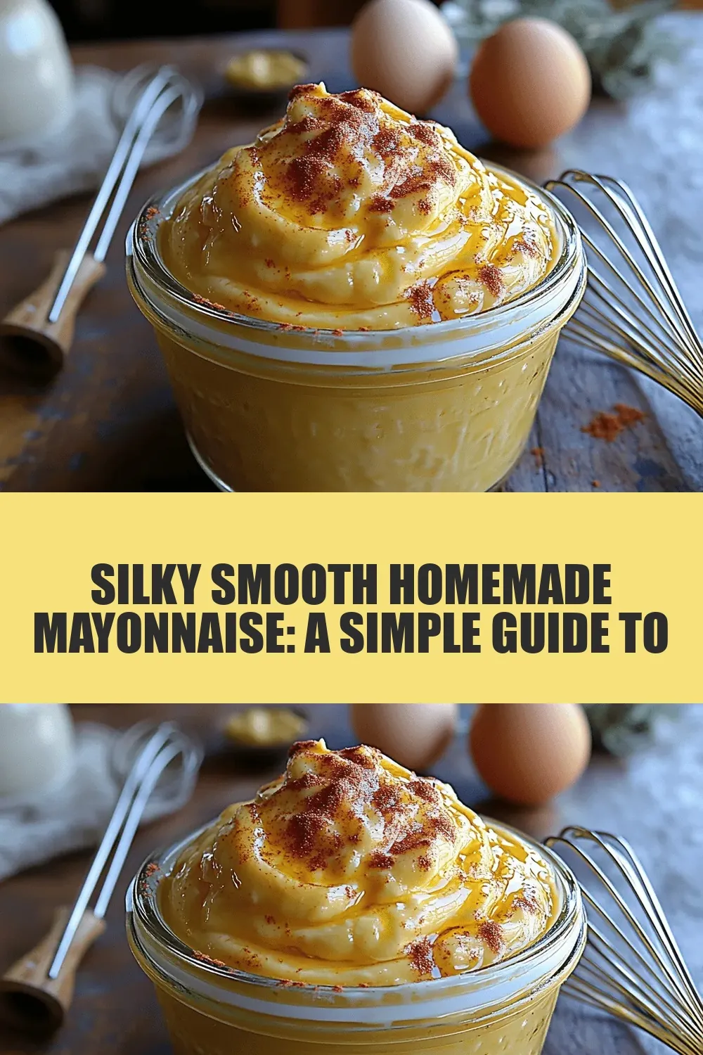 Silky Smooth Homemade Mayonnaise: A Simple Guide to Crafting the Perfect Condiment