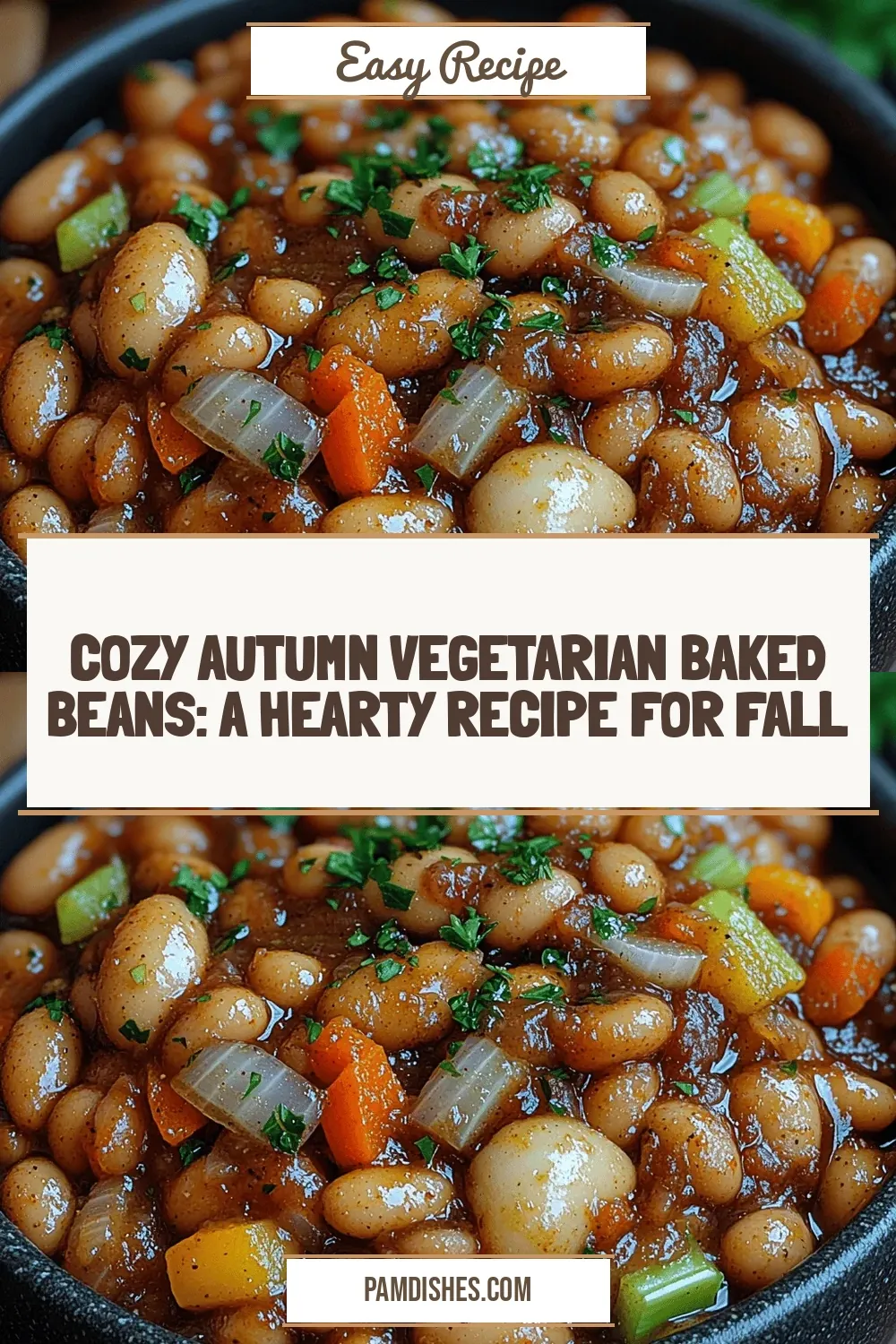 Cozy Autumn Vegetarian Baked Beans: A Hearty Recipe for Fall