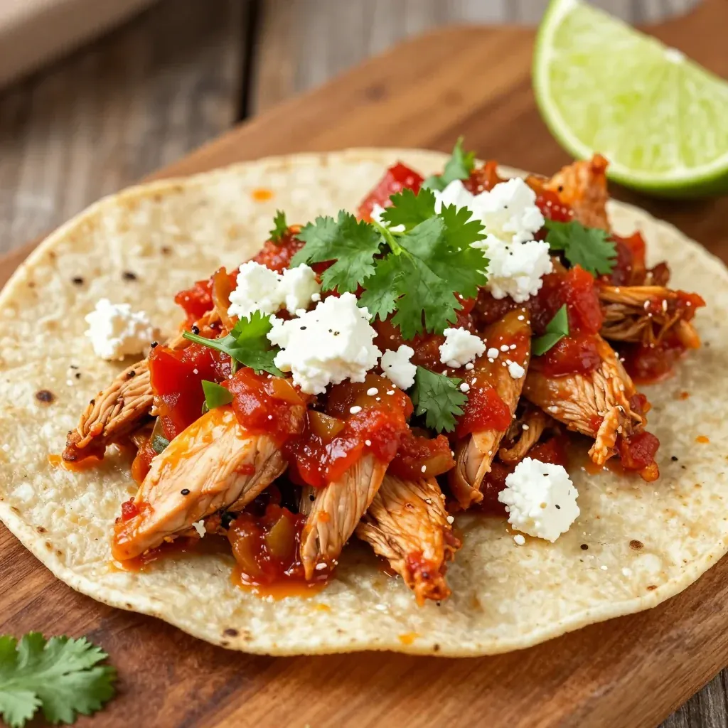 Budget-Friendly Slow Cooker Salsa Chicken for Tacos