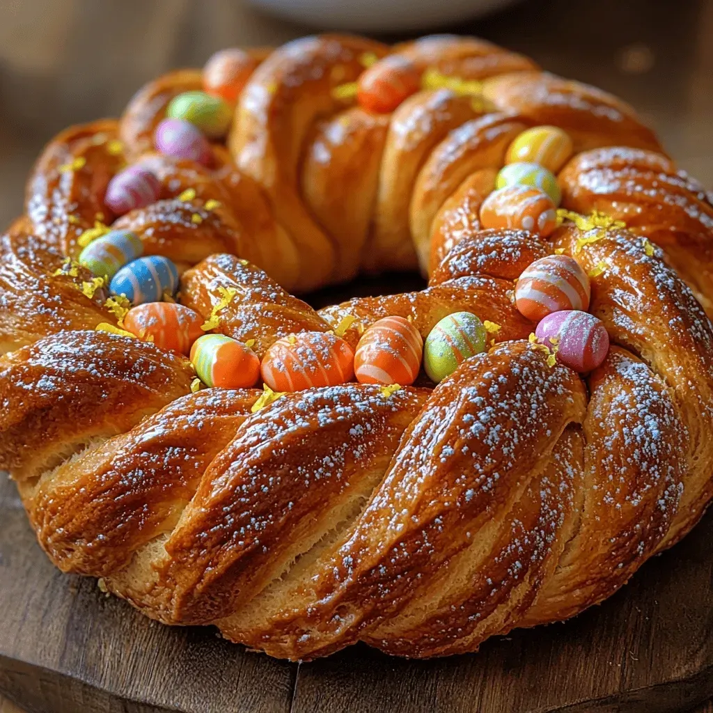 Sweet Easter Celebration Bread: A Festive Delight