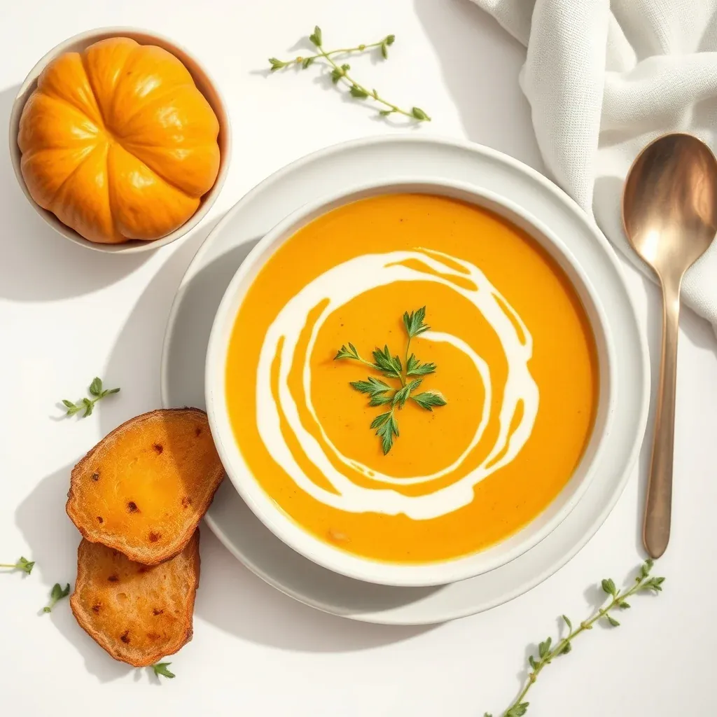 Creamy Butternut Bliss Soup