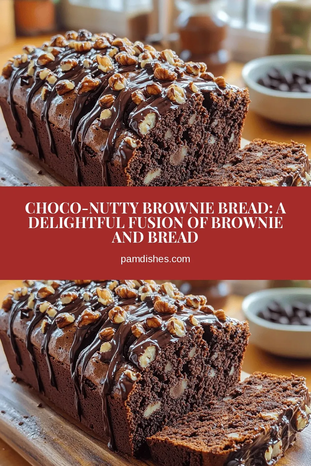 Choco-Nutty Brownie Bread: A Delightful Fusion of Brownie and Bread