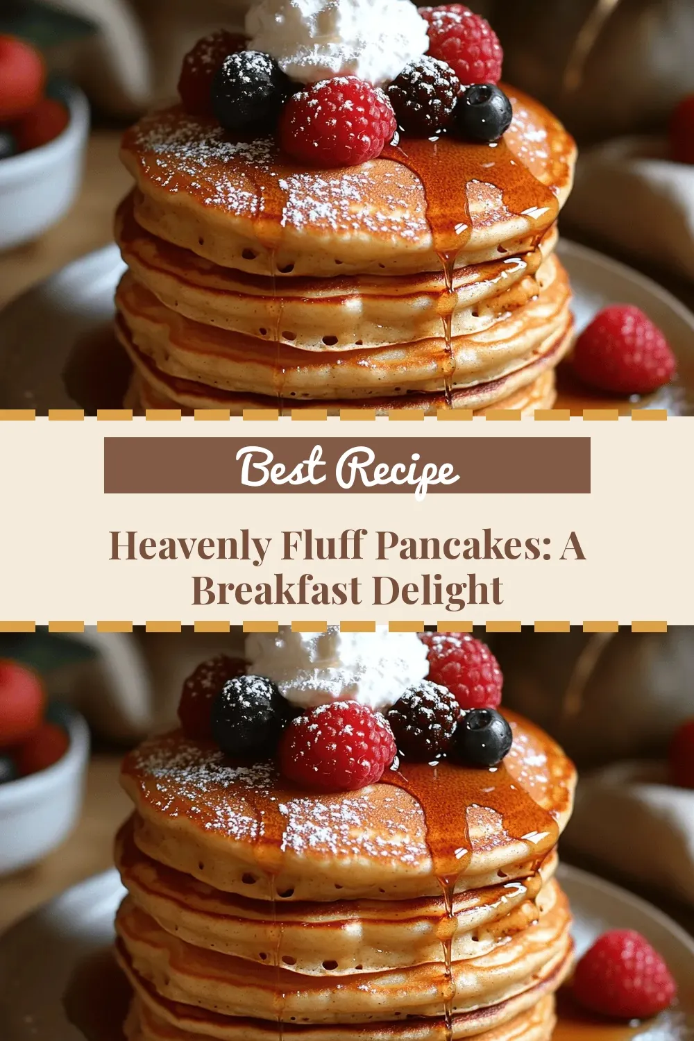 Heavenly Fluff Pancakes: A Breakfast Delight