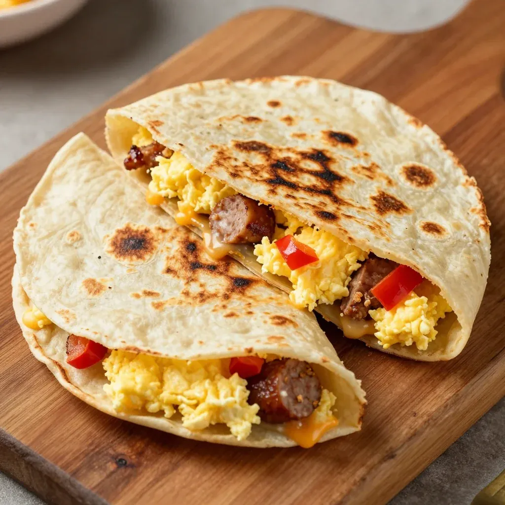 Freezer-Friendly Breakfast Burritos For One