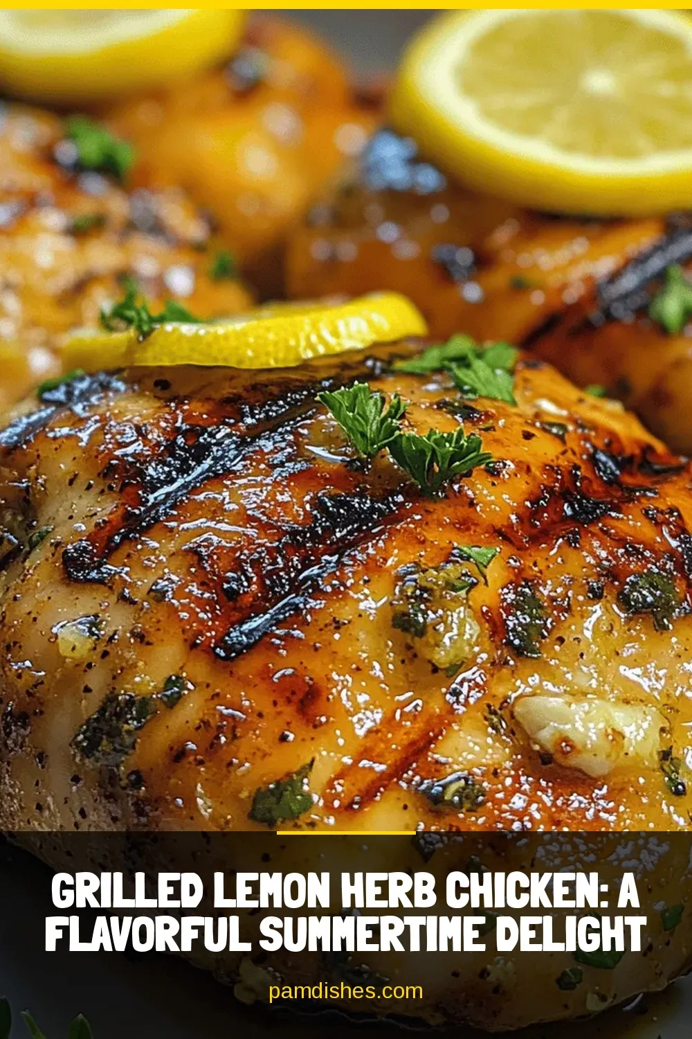 Grilled Lemon Herb Chicken: A Flavorful Summertime Delight