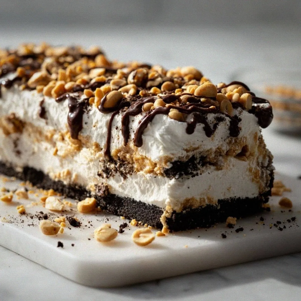 Make the Best Buster Bar Ice Cream Cake at Home