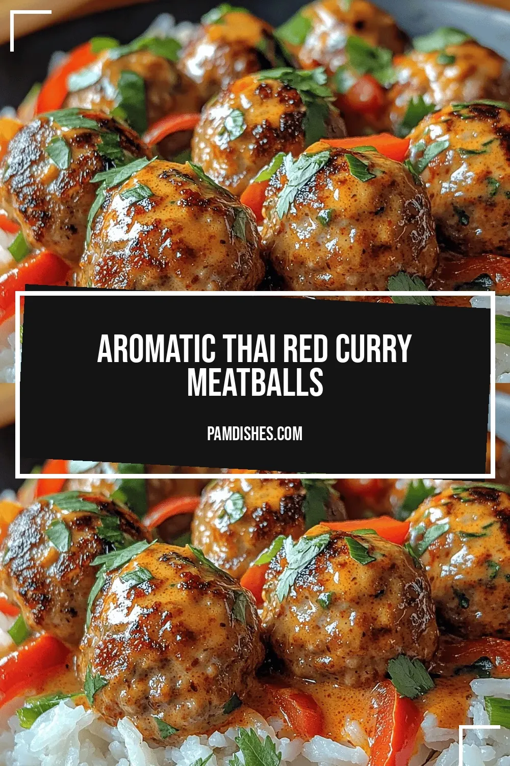 Aromatic Thai Red Curry Meatballs