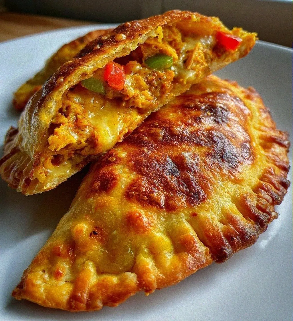 Cheesy Chicken Empanadas
