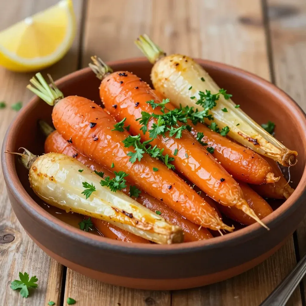lemon roasted carrot and parsnip medley for cozy weeknight meals