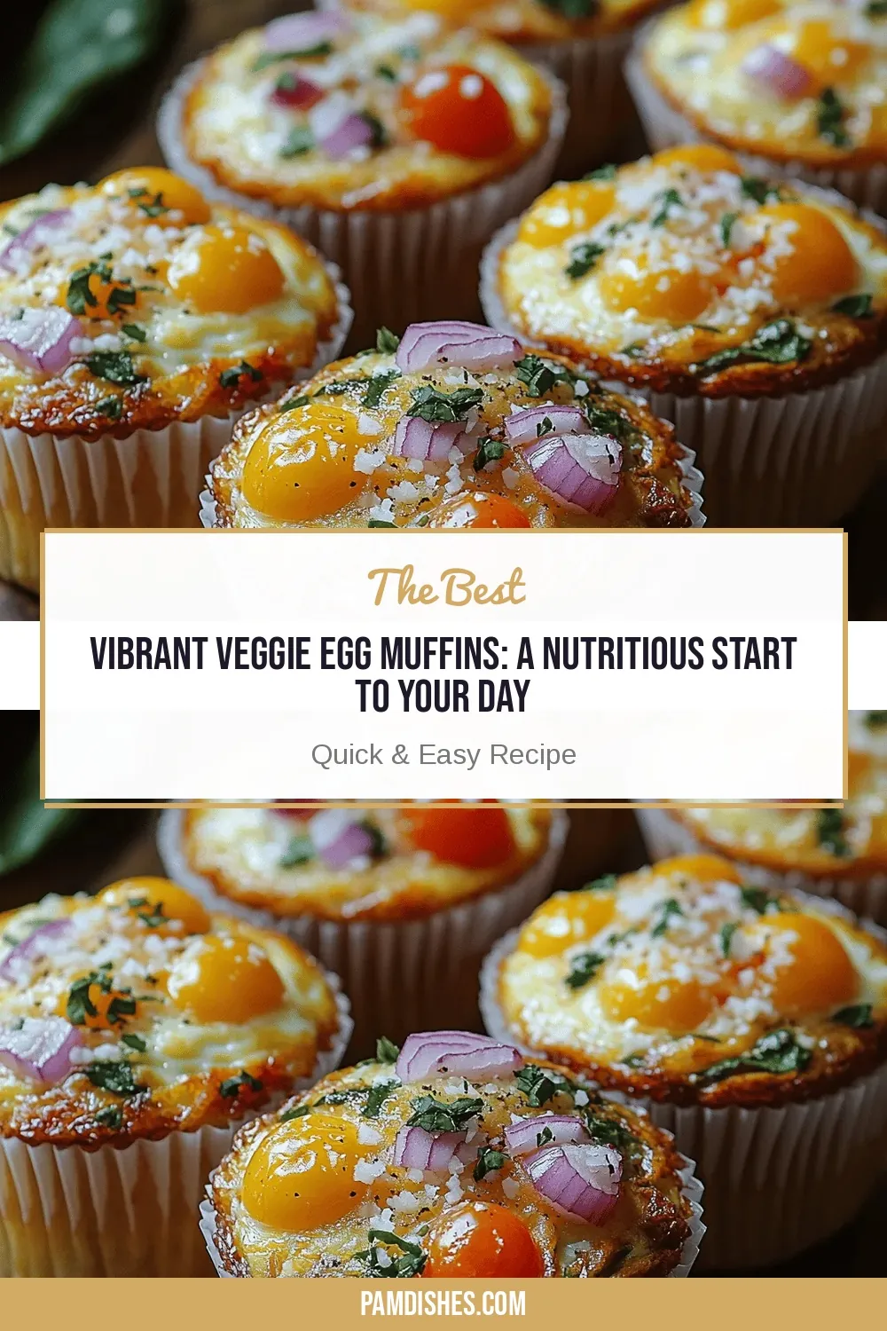Vibrant Veggie Egg Muffins: A Nutritious Start to Your Day