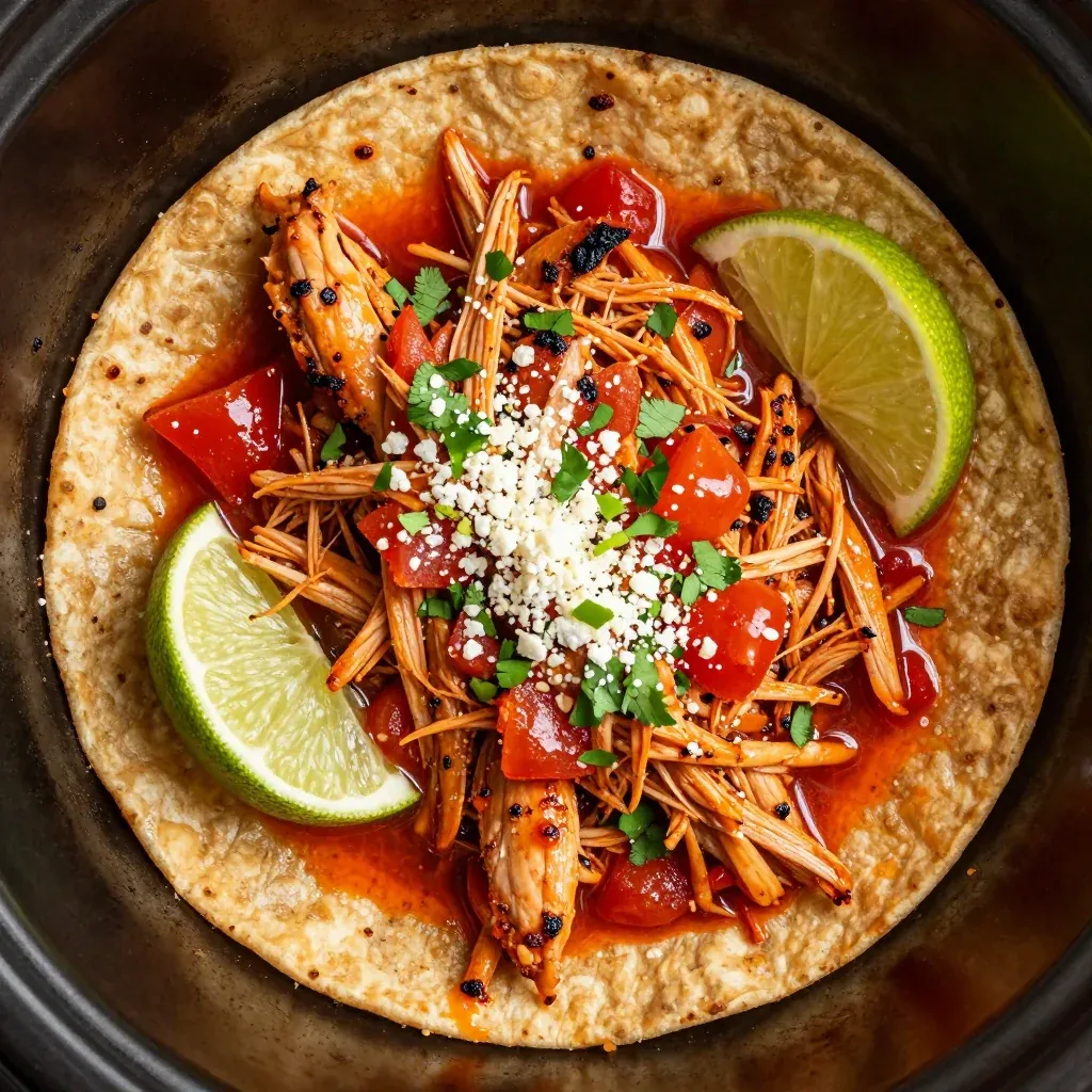 Budget-Friendly Slow Cooker Salsa Chicken for Tacos