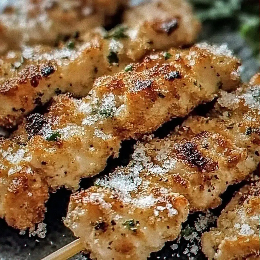 Sizzling Air Fryer Garlic Parmesan Chicken Skewers: An Amazing Ultimate Recipe