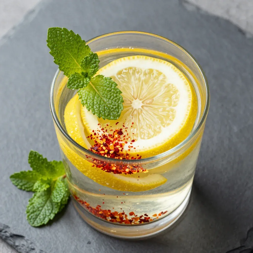 Detox Lemon Cayenne Water for New Year Goals