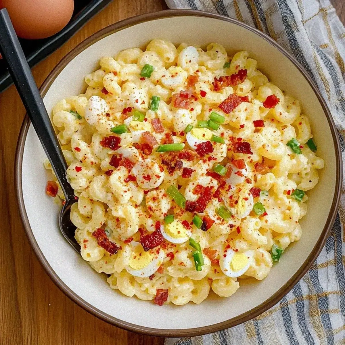 Creamy Deviled Egg Pasta Salad That Steals the Show