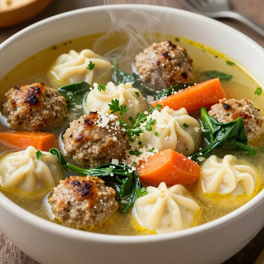 Protein-Rich Italian Wedding Soup for Healthy Comfort Food
