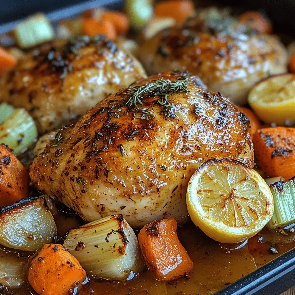 Perfectly Golden Roasted Chicken Recipe