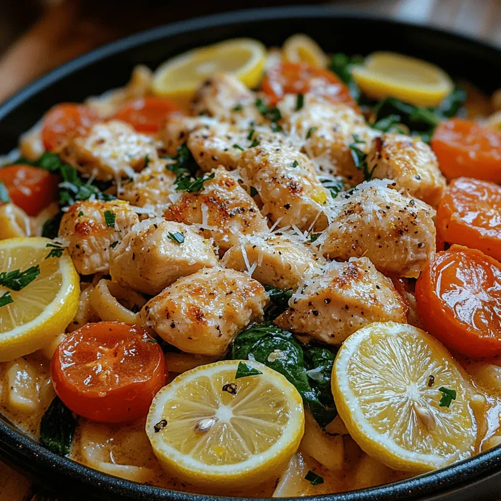 Zesty One-Pot Lemon Chicken Pasta: A Delicious Meal in One Pot