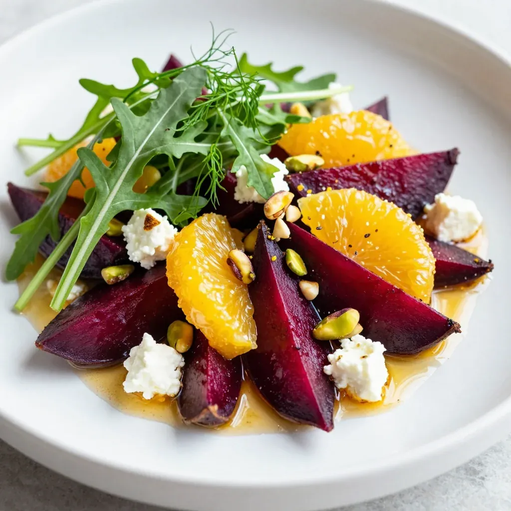 warm citrus and beet salad with oranges for new year refresh