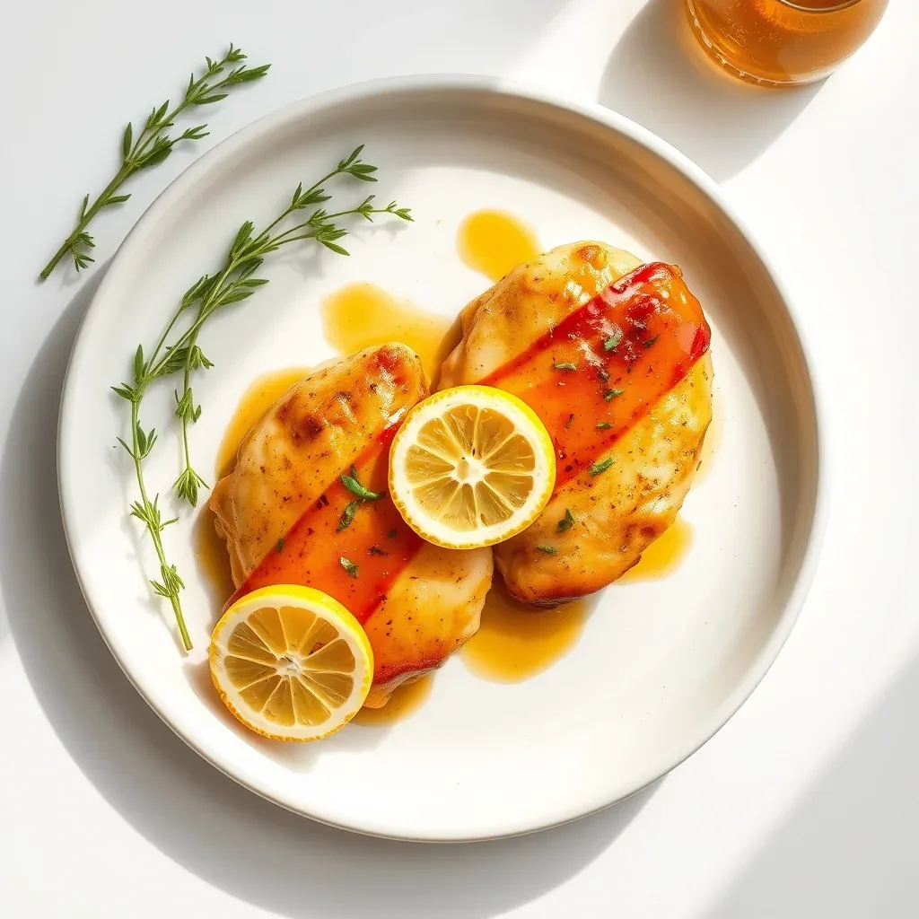 Sweet Citrus Harmony: Honey Lemon Glazed Chicken Breasts
