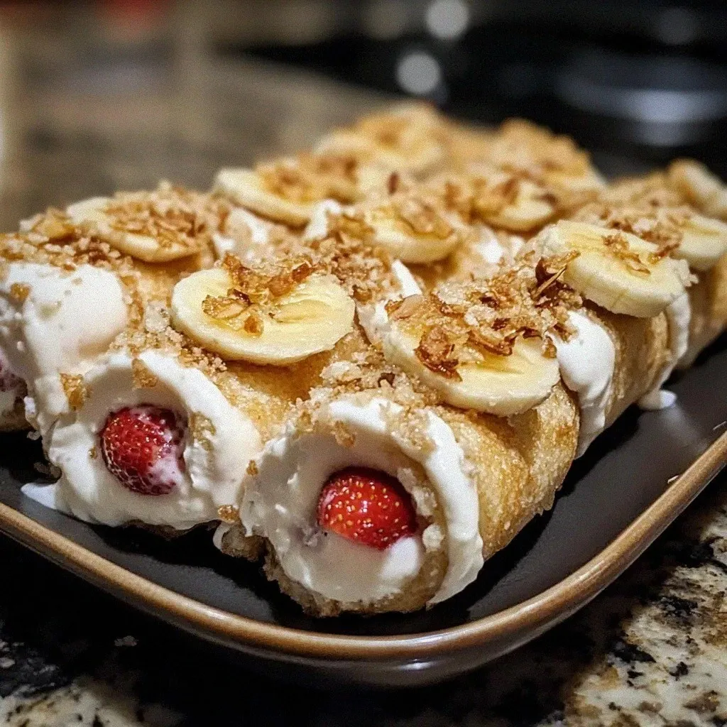 Strawberry Banana Cream Cheese Roll-Ups: A Sweet Delight!