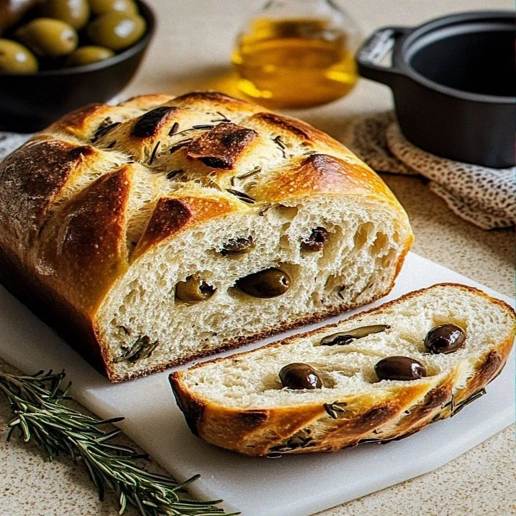 Irresistible Olive and Herb Bread Recipe for Home Bakers