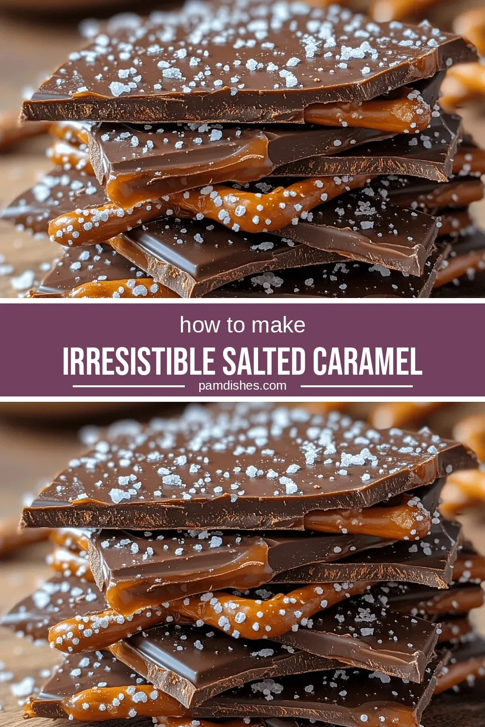 Irresistible Salted Caramel Pretzel Bark Recipe