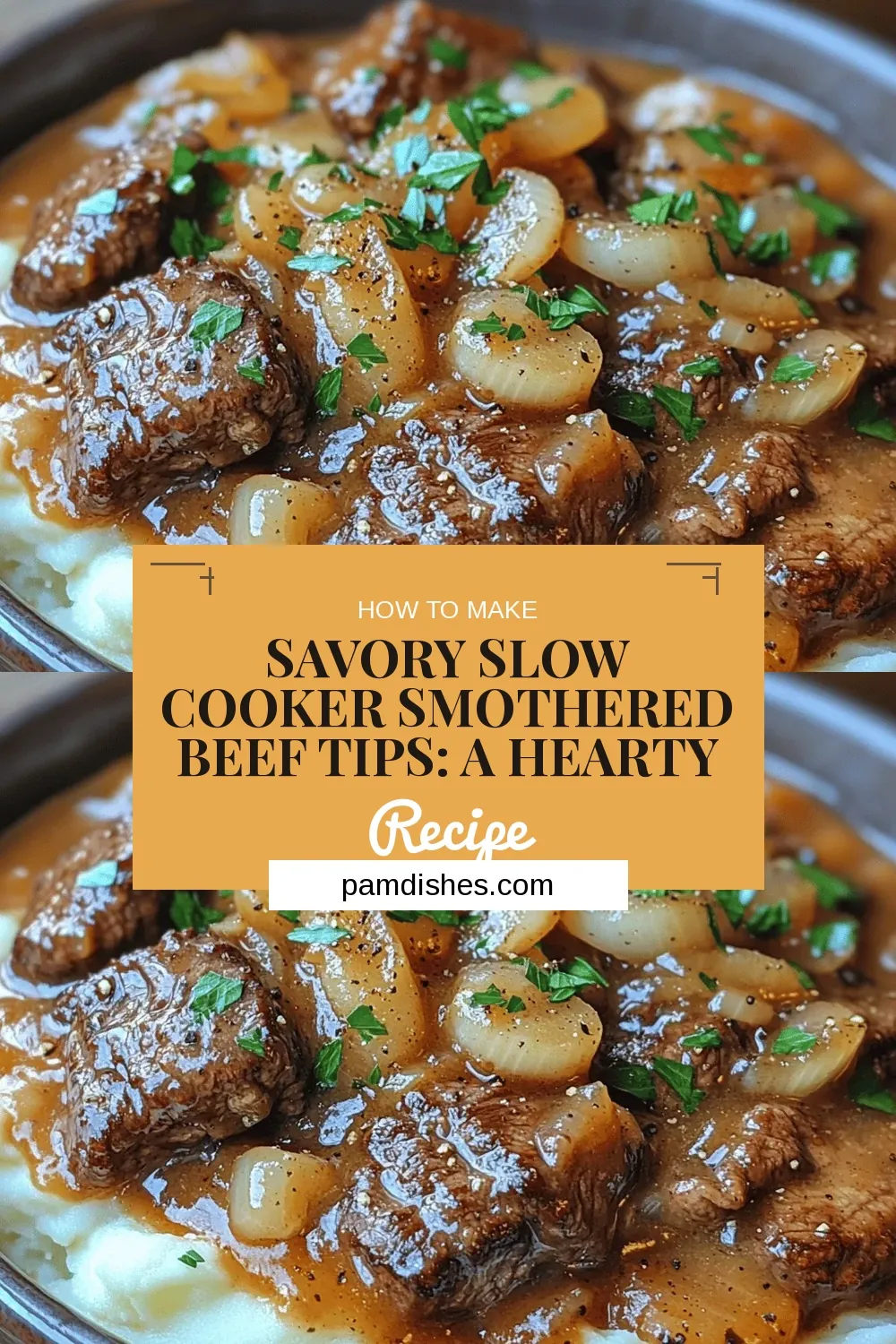 Savory Slow Cooker Smothered Beef Tips: A Hearty Comfort Meal
