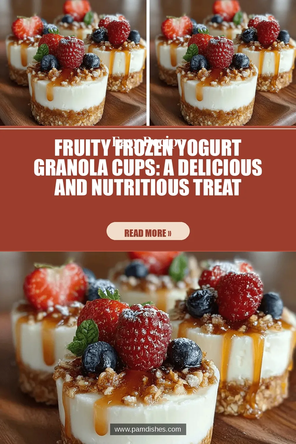 Fruity Frozen Yogurt Granola Cups: A Delicious and Nutritious Treat