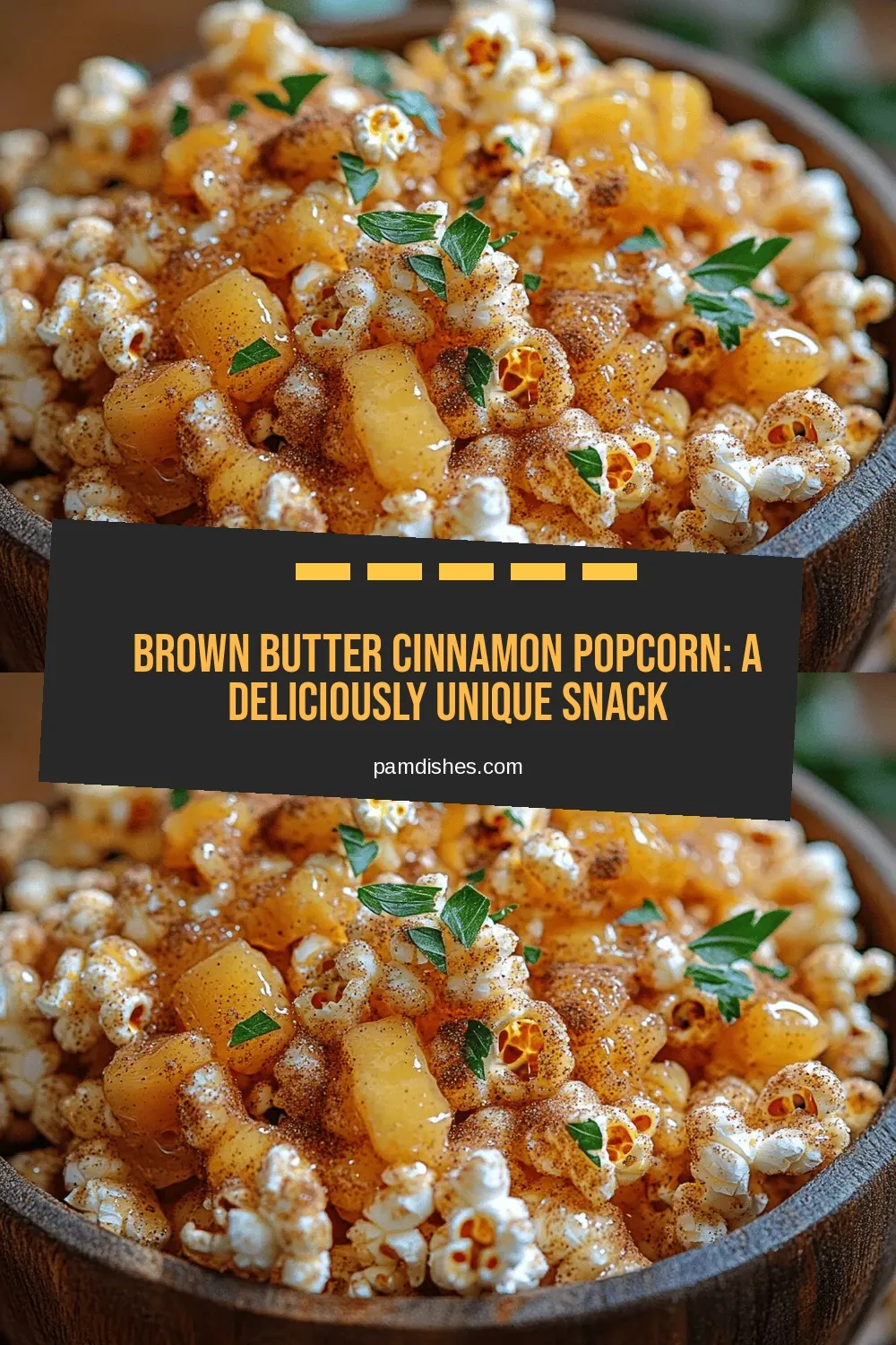 Brown Butter Cinnamon Popcorn: A Deliciously Unique Snack