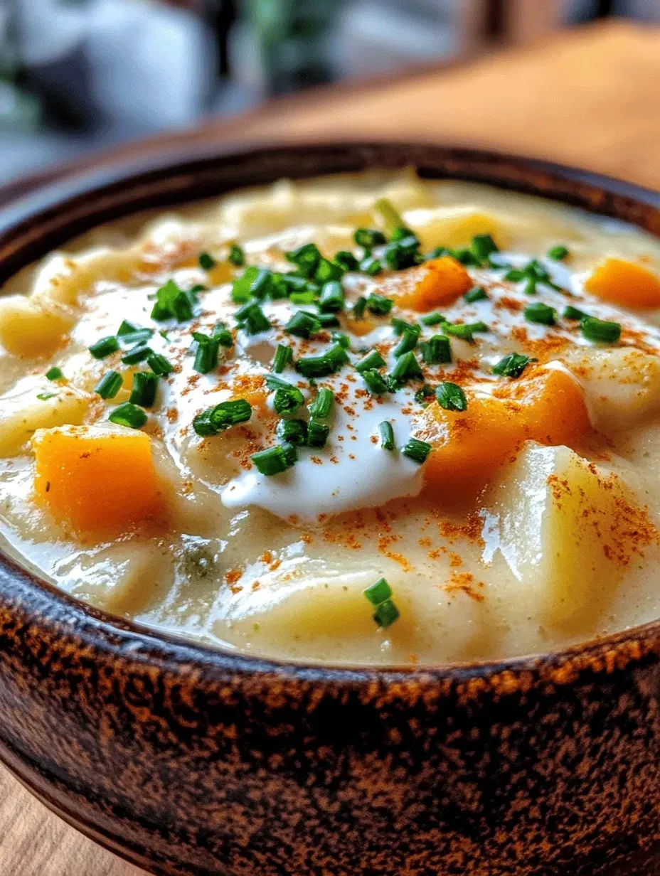 Indulge in Comfort: Creamy Bavarian Potato Soup Recipe