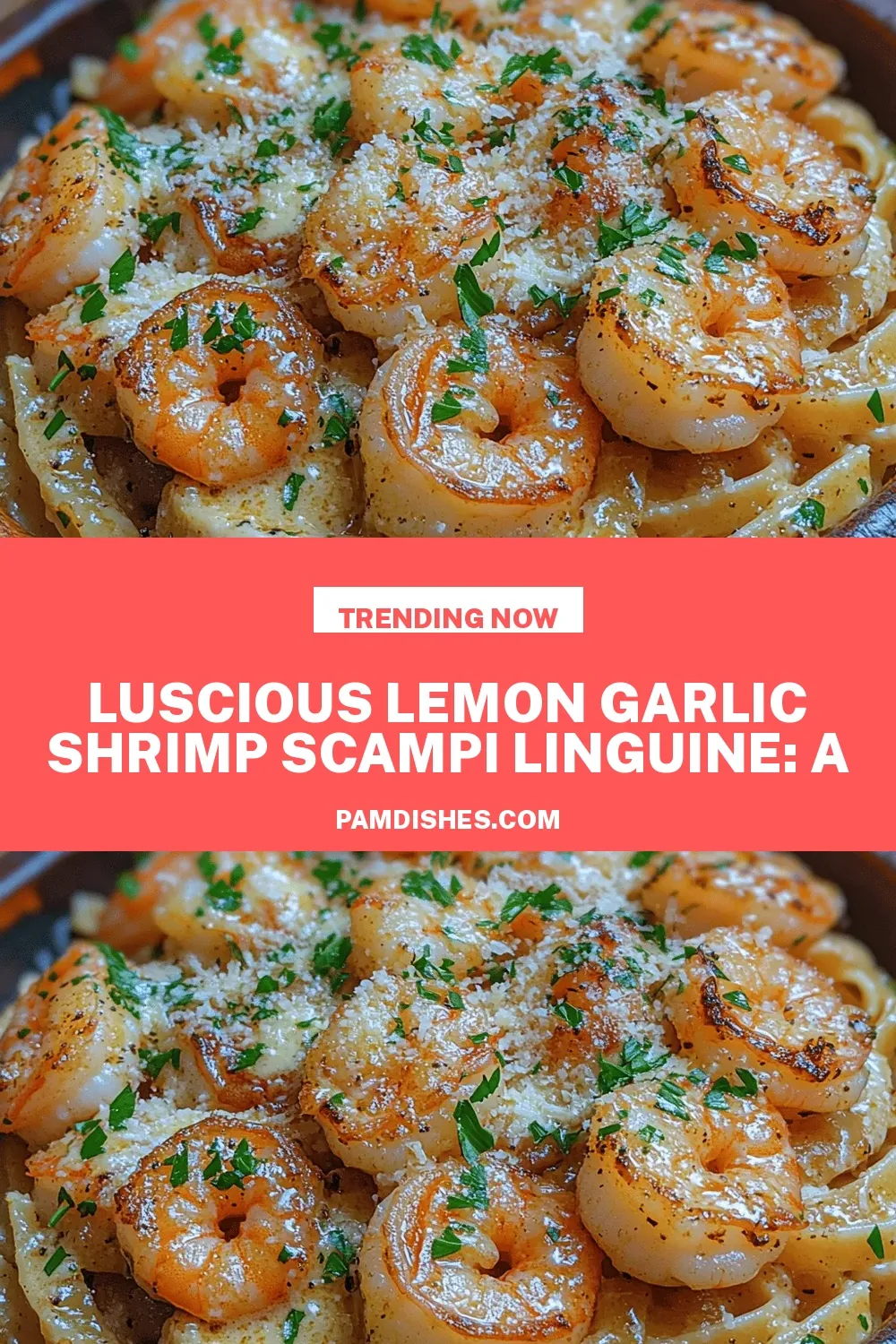 Luscious Lemon Garlic Shrimp Scampi Linguine: A Culinary Delight